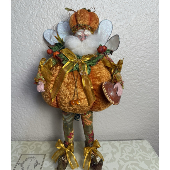 Mark Roberts Pumpkin Gourd Fairy Medium 51-82302 Limited Ed 231 of 2000 in Box - Picture 1 of 12